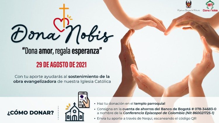Colombia. Colecta “Dona amor, regala esperanza”, a favor de la misión de la Iglesia