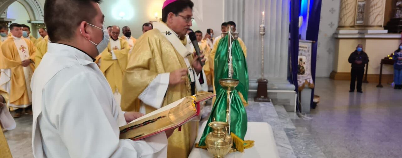 30 de Marzo: Misa Crismal de la Arquidiócesis de Popayán