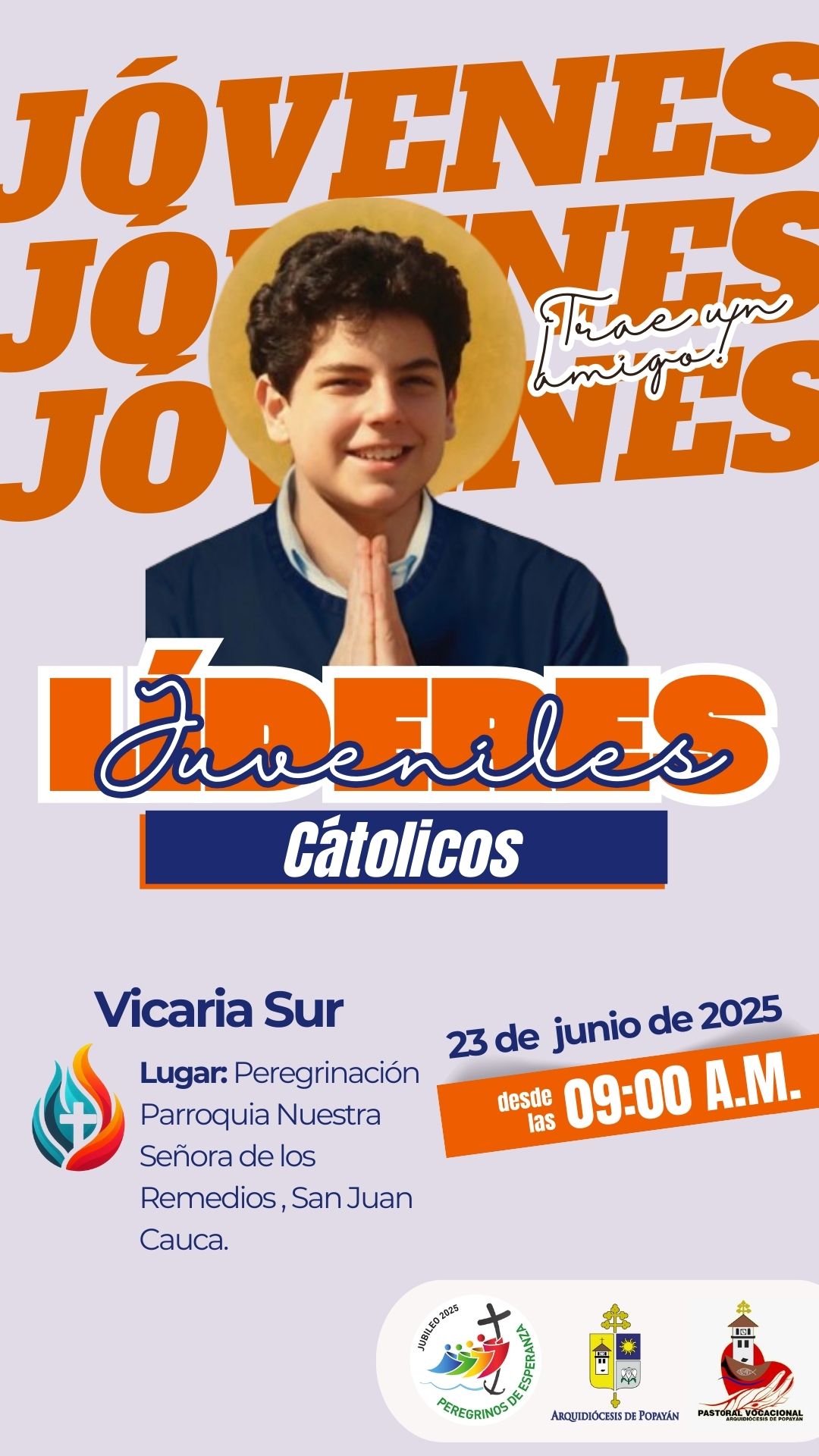 LIDERES JUVENILES CATOLICOS 23 DE JUNIO_ PASTORAL VOCACIONAL