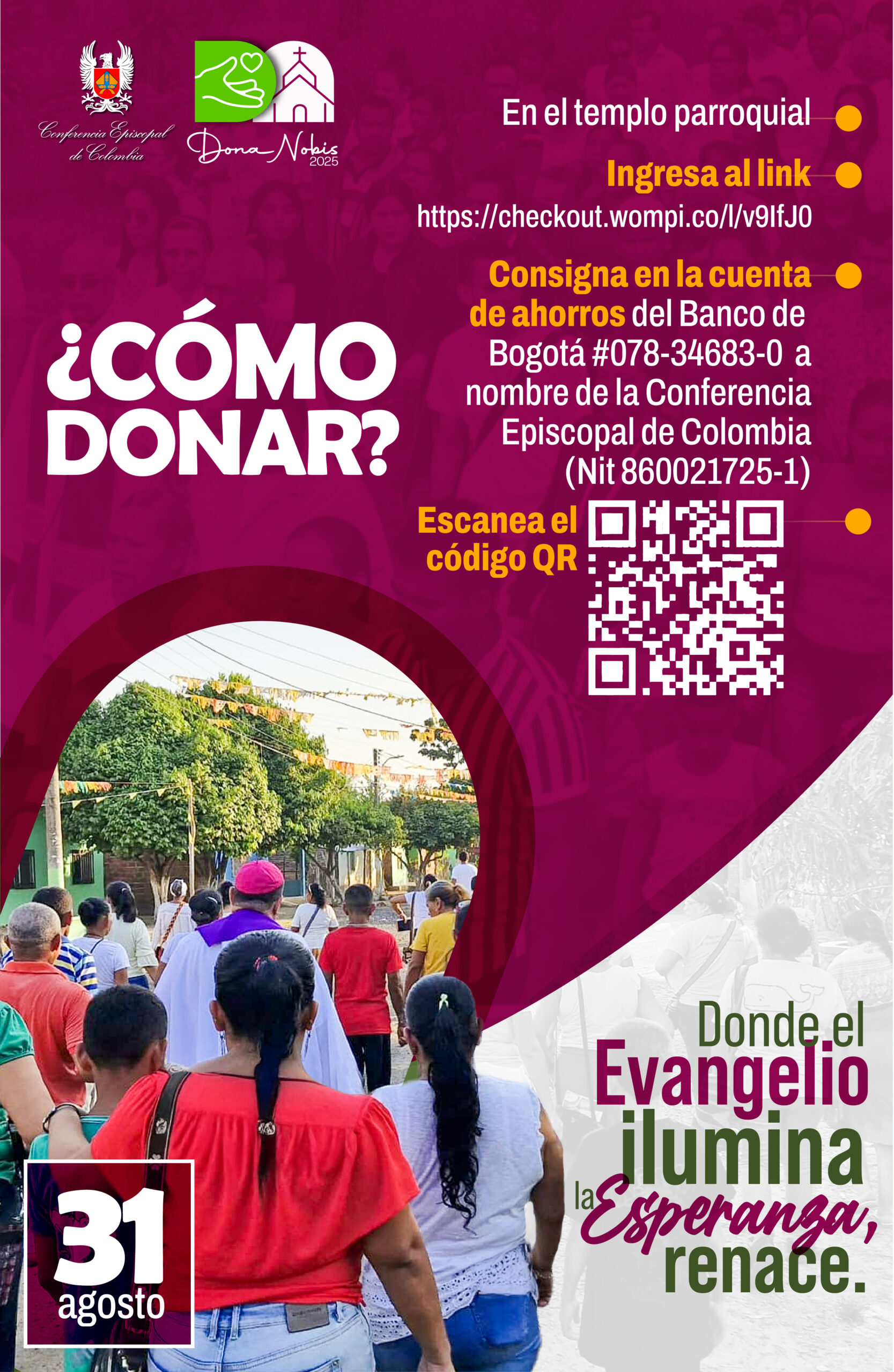Afiche dona nobis 2024